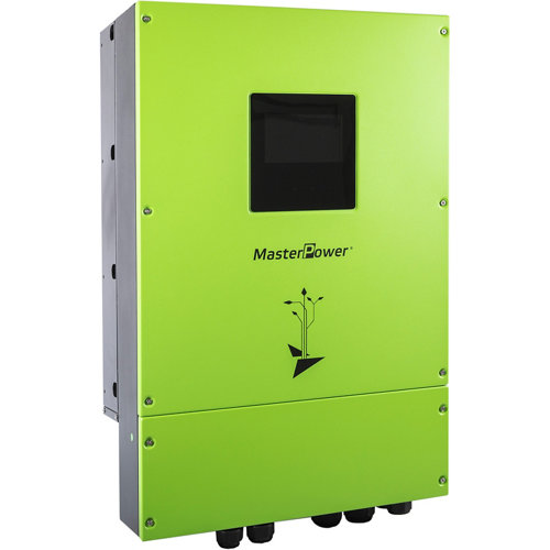 Inversor cargador master power omega pro 8000w 48v + regulador 80ah ip65 de la marca MASTER POWER en acabado de color No definido fabricado en Varios, ver descripción