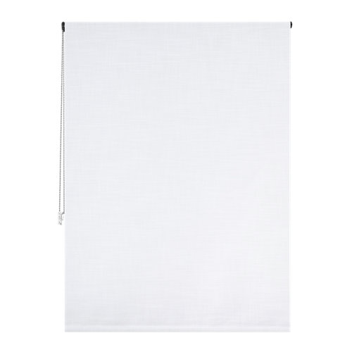 Estor enrollable translúcido solea blanco de 90x220cm