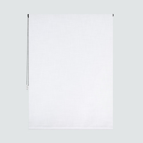 Estor enrollable translúcido solea blanco de 105x220cm