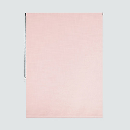 Estor enrollable translúcido solea rosa de 220x220cm