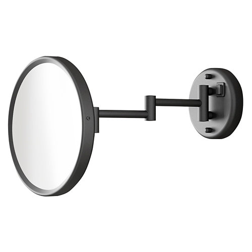 Espejo cosmético de aumento con luz sarah x 3 negro de la marca GEDY en acabado de color Negro fabricado en Varios, ver descripción