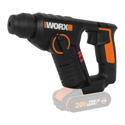 Martillo a batería SDS+ H3 de 20V S/batería WORX POWERSHARE · LEROY MERLIN