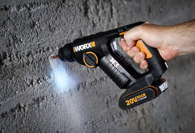 Martillo a batería SDS+ H3 de 20V S/batería WORX POWERSHARE · LEROY MERLIN