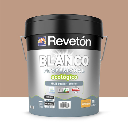Pintura interior mate reveton pro 15l 5005-r80b neutro azulado muy oscuro