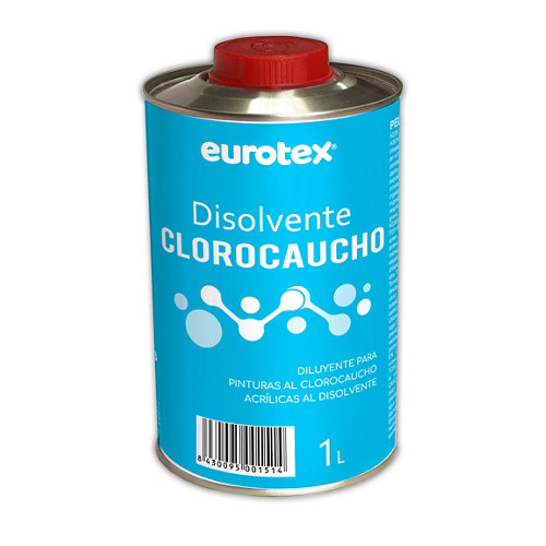 Disolvente clorocaucho eurotex 1l