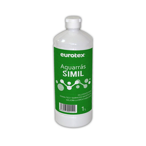Lote 12 botes 1kg masilla aguaplast de color blanco 22 Aguarrás simil eurotex 1l