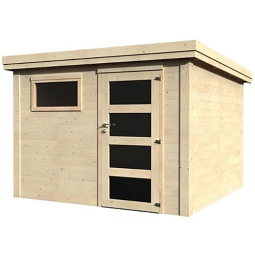 Caseta de madera paco de 300x216x305 cm y 9.15 m2
