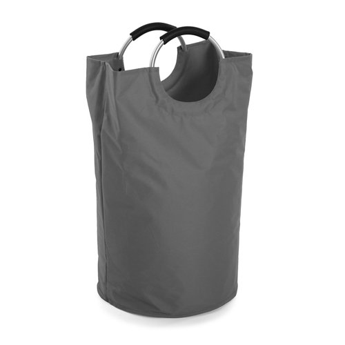 Cesto de ropa gris / plata de la marca VERSA en acabado de color Gris / plata fabricado en Polipropileno