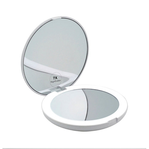 Espejo con luz led 1/7 plegable blanco de la marca Blanca / Sin definir en acabado de color Blanco fabricado en Varios, ver descripción