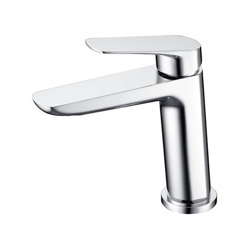 Grifo de lavabo amberes cromo de la marca Blanca / Sin definir en acabado de color Gris / plata fabricado en Acero inoxidable