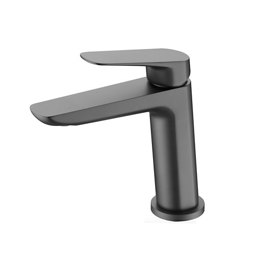 Grifo de lavabo amberes negro de la marca Blanca / Sin definir en acabado de color Negro fabricado en Acero inoxidable