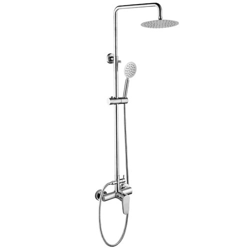 Barra de ducha monomando red ibiza de la marca Blanca / Sin definir en acabado de color Gris / plata fabricado en Acero inoxidable