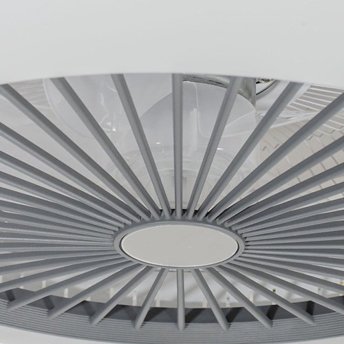 Ventilador de techo con luz led bastian blanco 57 cm ac