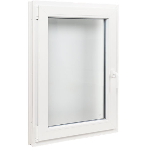 Ventana pvc artens blanca oscilobatiente izquierda 75x100