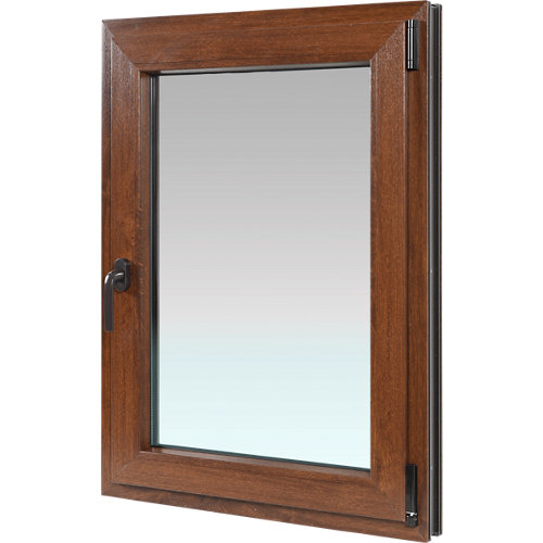 puerta berna roble de apertura izquierda de 62.5 cm 28 Ventana pvc artens nogal oscilobatiente derecha 75x100 cm
