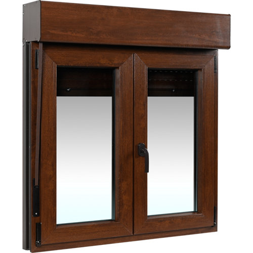 Lama vinílica encajable tarkett contemp oak brown 24 Ventana pvc artens nogal oscilobatiente persiana 100x129 cm