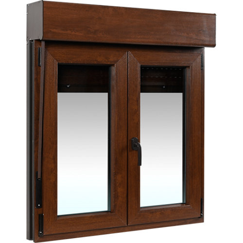Pack de 3 molduras mdf haya 30 x 10 mm 28 Ventana pvc artens nogal oscilobatiente persiana 120x139 cm