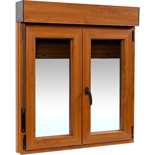 puerta mónaco blanco de apertura derecha de 82.5 cm 25 Ventana pvc roble oscilobatiente persiana 120x135