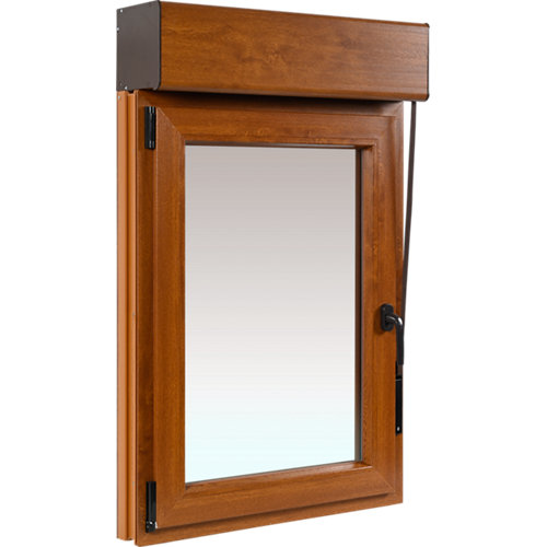 Listón de abeto cepillado 44x93mm x 0.9m (ancho x espesor x largo) 23 Ventana pvc artens roble oscilobatiente persiana izquierda 75x119 cm
