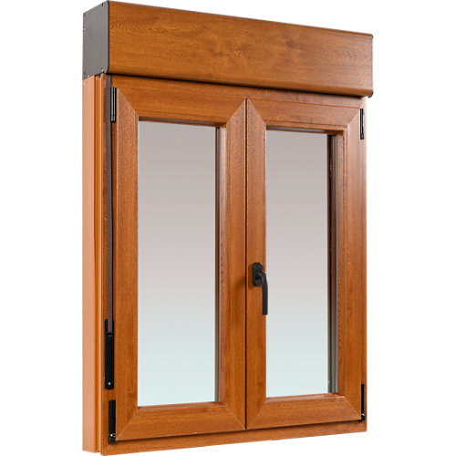 Kit de peldaños ringline para escalera de diametro 118cm cromo/nogal 24 Ventana pvc artens roble oscilobatiente persiana 100x139 cm guía