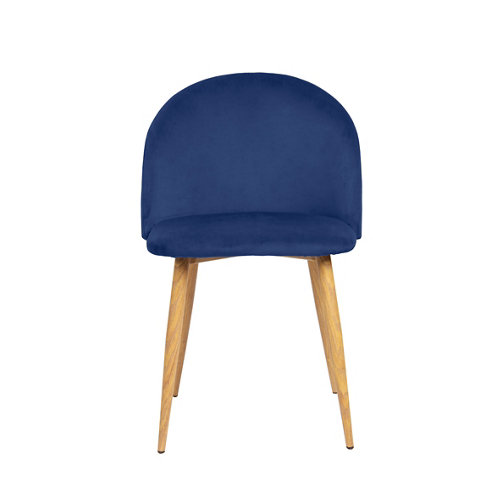 Rodapié liso de pino marítimo de 2 m de longitud 26 Silla de comedor mercedes azul indigo pack 4 unidades