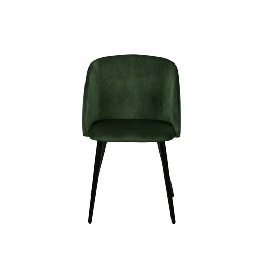 Silla de comedor keren verde botella pack 2 unidades