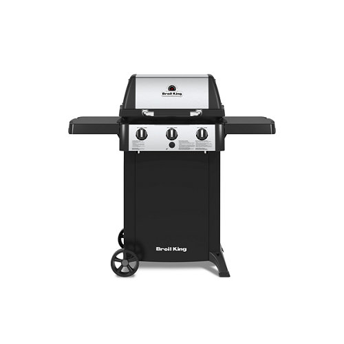 Barbacoa de gas broil king gem de 3 quemadores y 6.9 kw de potencia