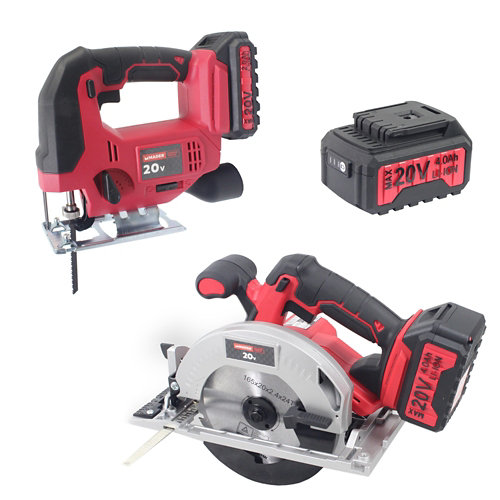 Pack de sierra de calar + sierra circular + batería tg