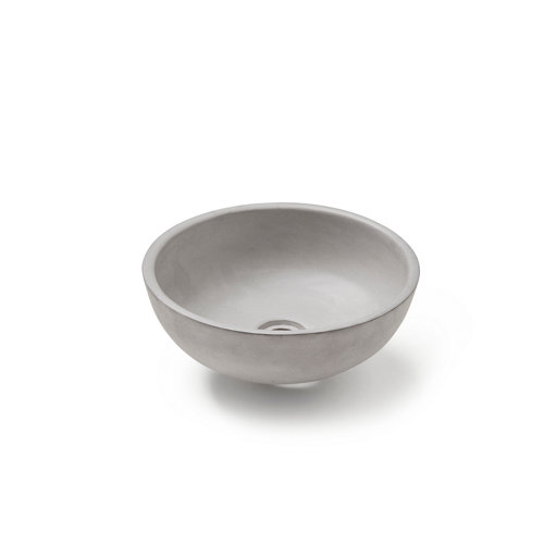 Lavabo salem gris / plata 37x12x37 cm de la marca MG VALENCIA en acabado de color Gris / plata fabricado en Cemento