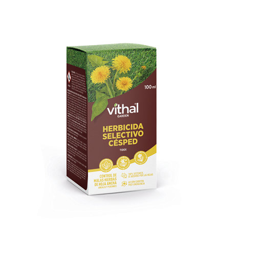 Herbicida selectivo césped vithal garden 100 ml