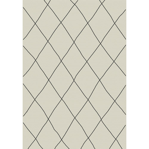 Felpudo blanco de coco y pvc 48 x48 cm 23 Alfombra de interior y exterior beige polipropileno bereber 160 x 230cm