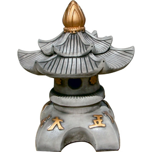 Farol pekin mediano en ceniza 36x54 cm de la marca Blanca / Sin definir en acabado de color Gris / plata fabricado en Varios, ver descripción