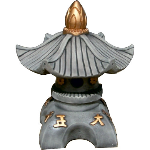 Farol pekin pequeño en ceniza 32x44 cm