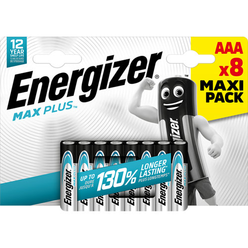 8 pilas lr03 aaa energizer max