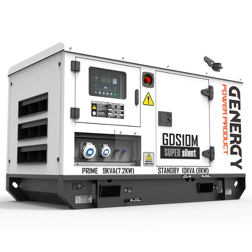 Grupo electrogeno genergy gds10m de la marca GENERGY en acabado de color No definido fabricado en Varios, ver descripción