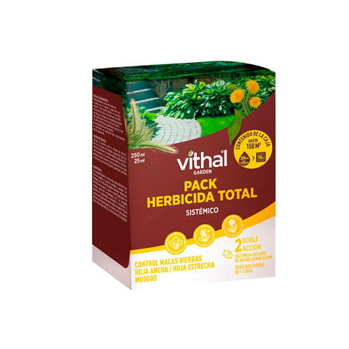 Herbicida polivalente vithal garden total sistem 250+25 ml