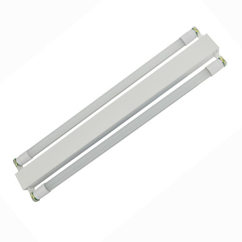 Plafón de led tubos 2x9w blanco