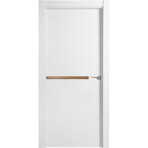 Puerta denver gold blanco apertura izquierda de 11x82,5cm