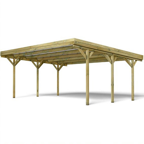 Cochera para 2 coches (más de 15 m²) double jean 604x203x512 cm