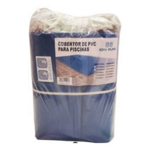 Cubierta de invierno rectangular de pvc 8x4 m ion pure