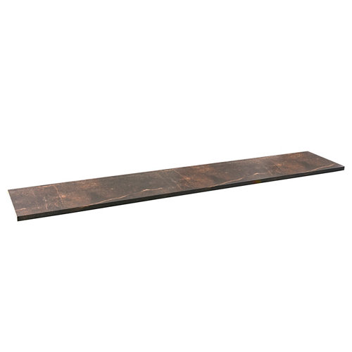 Encimera para cocina de aglomerado lava stone 366x63 cm espesor 38mm