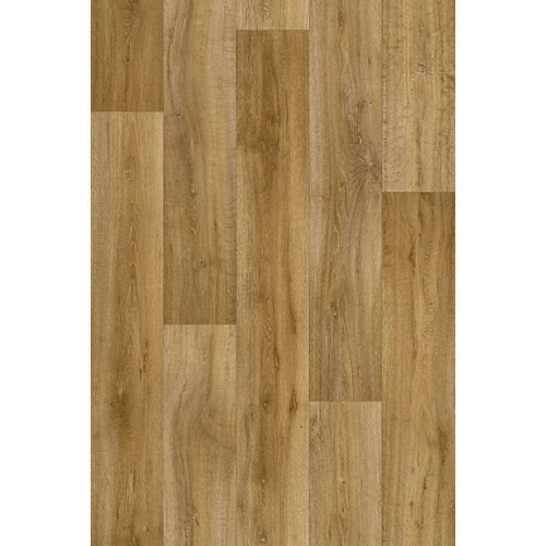 Suelo vinílico en rollo texstyle efecto roble natural 2x m