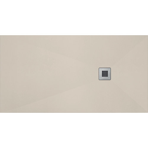 Plato de ducha urban 210x90 cm crema de la marca PROFILTEK en acabado de color Beige fabricado en Resina