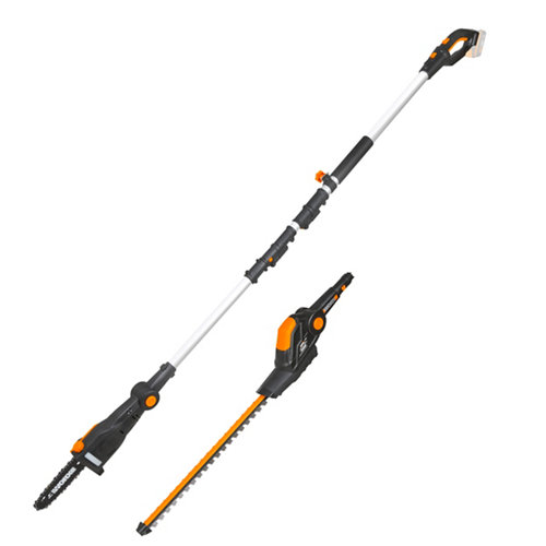 Motosierra pértiga de batería worx 20v ah 20 cm longitud espada