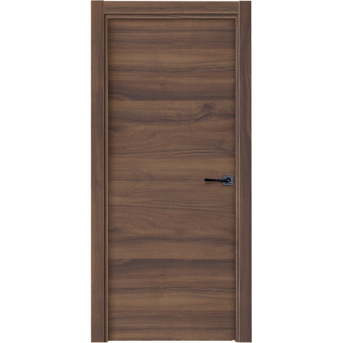 Puerta ciega oslo nogal 9x92,5 cm izquierda