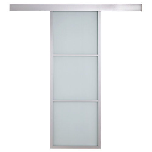 puerta oporto blanco de apertura izquierda de 145 cm 26 Conjunto puerta corredera cristal aspen 83 cm