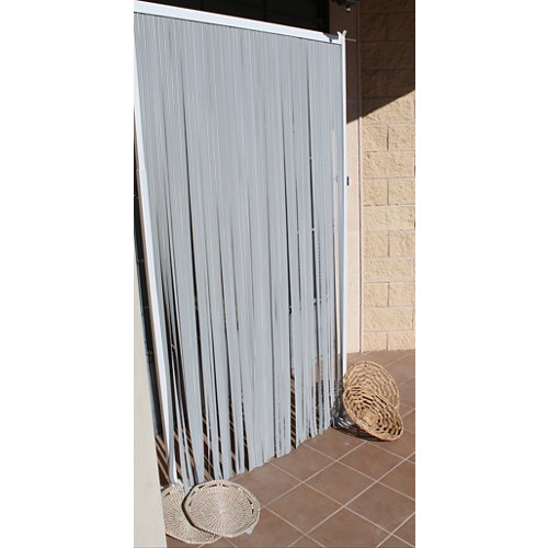 Cortina de puerta multicolor tradicional mijares de 9.5 x 120 cm