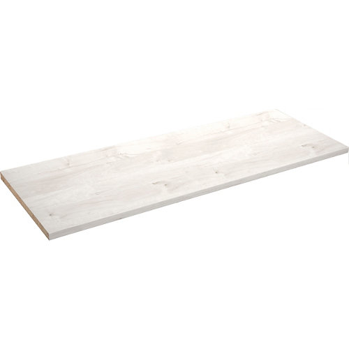 Encimera laminada madera bohemian blanco wood madera blanca 63 x 366 x