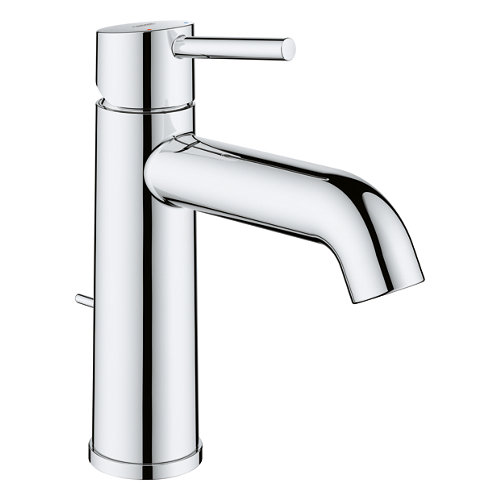 Grifo lavabo monomando grohe clova classic cromado de la marca Grohe en acabado de color Gris / plata fabricado en Latón