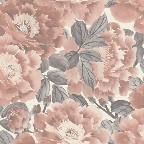 Papel pintado aspecto texturizado floral japan 408331 multicolor
